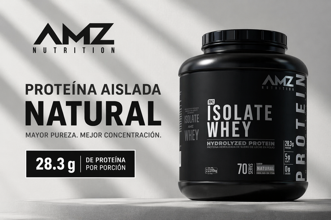 Proteína natural sin sabor: más pureza, más control y 28.3 g por porción