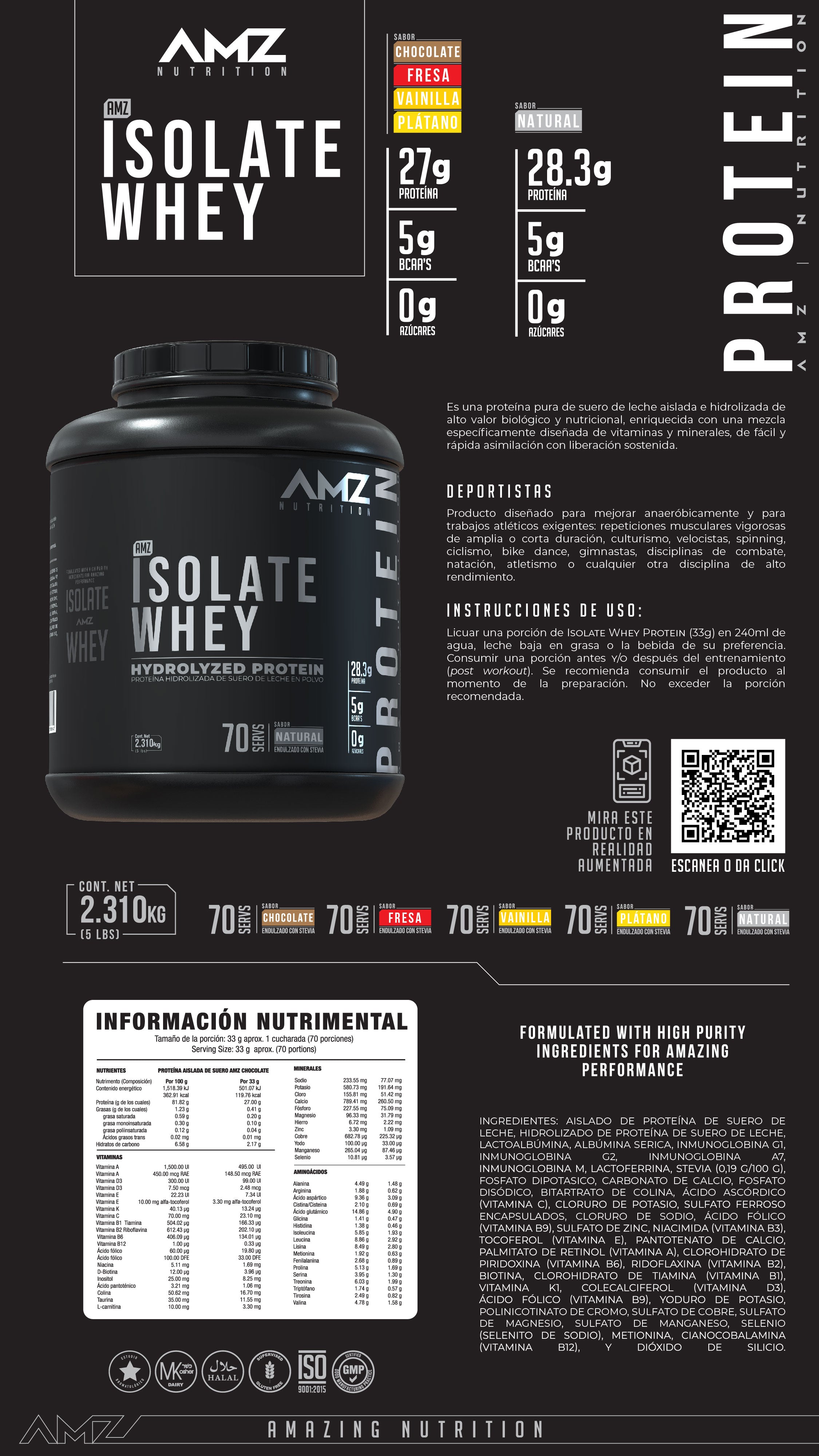 Isolate Whey 2.310 kg · Performance Series