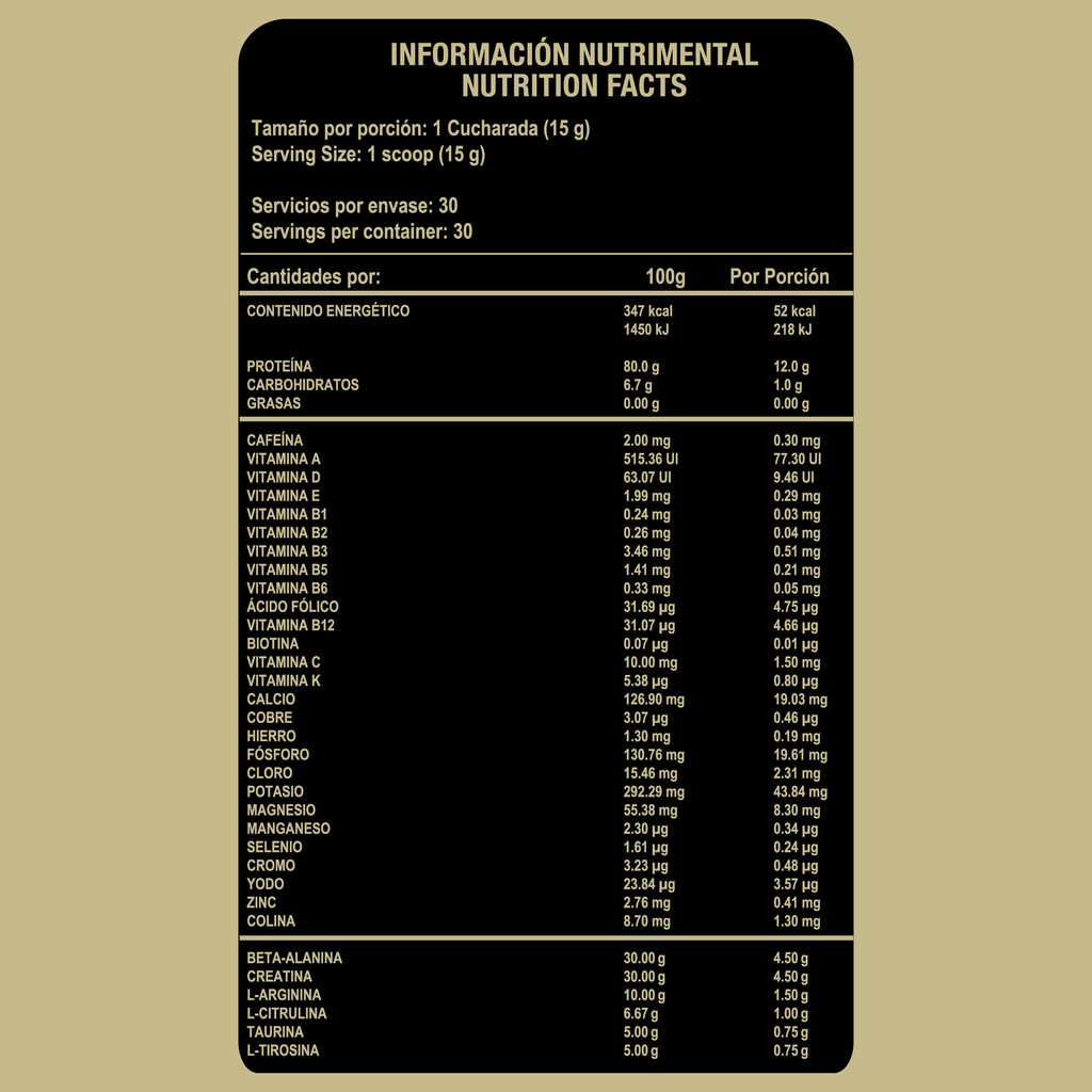 Pre Workout Performance Formula · 450 g