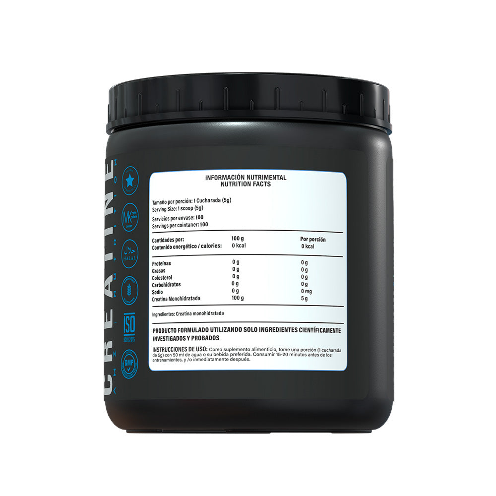 Pure Creatine Monohydrate · 500 g