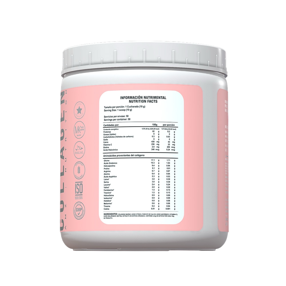 Hydrolyzed Collagen · Marine + Bovine · 500 g